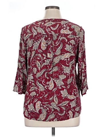 Fun2Fun 3/4 Sleeve Blouse (view 2)