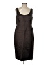 Escada Brown Cocktail Dress Size EU 42 / US 12 - photo 1
