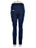 Hue Solid Blue Jeans Size L - photo 2