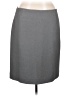 Tahari by ASL 100% Polyester Solid Gray Formal Skirt Size 16 - photo 1