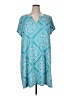 Ruby Rd. Paisley Teal Casual Dress Size 1X - photo 1