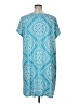 Ruby Rd. Paisley Teal Casual Dress Size 1X - photo 2