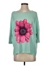 Assorted Brands Teal 3/4 Sleeve Top Size S (estimated) - photo 1