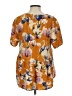 Assorted Brands Orange Short Sleeve Blouse Size 4 (estimated) - photo 2