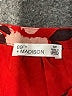 89th & Madison 100% Polyester Print Red Casual Dress Size S - photo 7