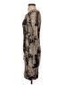 Unbranded Graphic Brown Cocktail Dress Size S (estimated) - photo 5