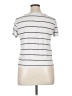 Green Envelope Stripes Silver Short Sleeve T-Shirt Size L - photo 2
