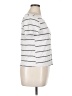 Green Envelope Stripes Silver Short Sleeve T-Shirt Size L - photo 4