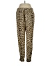 Guess 100% Polyester Animal Print Gold Casual Pants Size S - photo 1