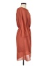 Ali & Jay 100% Polyester Solid Orange Casual Dress Size M - photo 4