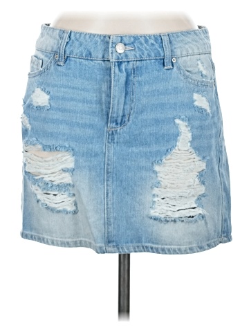 BLUE SPICE Denim Skirt (view 1)