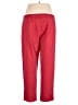 Assorted Brands 100% Cotton Solid Red Casual Pants Size L - photo 2