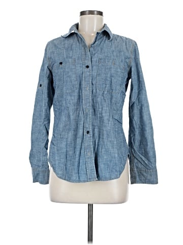 Lauren Jeans Co. Long Sleeve Button-Down Shirt (view 1)