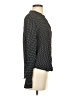 Assorted Brands 100% Viscose Houndstooth Black Long Sleeve Blouse Size EU 36 / US 6 - photo 4