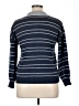 Unbranded Stripes Blue Pullover Sweater Size XL - photo 2