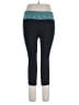 Athleta 100% Polyester Teal Active Pants Size XL - photo 2