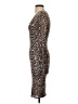 Unbranded Animal Print Brown Cocktail Dress Size XS (estimated) - photo 5