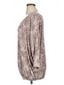Logix 100% Rayon Silver 3/4 Sleeve Top Size 1X - photo 5