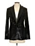 FRAME 100% Polyester Black Blazer Size 4 - photo 1
