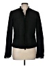 Venus 100% Polyester Chevron-herringbone Black Jacket Size 8 - photo 1