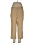 Theory Solid Tan Linen Pants Size 12 - photo 1