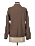 Unbranded 100% Polyester Brown Long Sleeve Blouse Size XS - photo 2