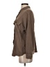 Unbranded 100% Polyester Brown Long Sleeve Blouse Size XS - photo 5