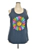 Instant Message Blue Tank Top Size 2 - photo 1