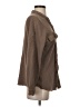 Unbranded 100% Polyester Brown Long Sleeve Blouse Size XS - photo 4