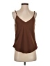 Shein 100% Polyester Brown Sleeveless Top Size XS - photo 1