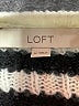 Ann Taylor LOFT Stripes Ivory Pullover Sweater Size M - photo 7