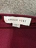 Amour Vert Solid Burgundy Turtleneck Sweater Size M - photo 7