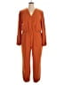 Prettygarden Solid Orange Jumpsuit Size XXL - photo 1