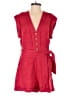 Studio F Solid Red Romper Size 10 - photo 1
