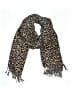 Unbranded Animal Print Brown Tan Scarf One size - photo 1