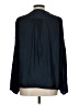 J.Crew 100% Polyester Black Long Sleeve Blouse Size L - photo 2