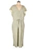 Cloth & Stone Solid Green Jumpsuit Size L - photo 1