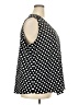 Assorted Brands Polka Dots Black Sleeveless Blouse Size 3X - photo 4