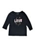 Mudd Black Long Sleeve Top Size 12 - photo 1