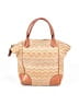 MZ Wallace Chevron-herringbone Yellow Brown Tote One size - photo 3