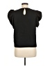Shein 100% Polyester Black Short Sleeve Blouse Size 6 - photo 2