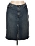 Express Jeans 100% Cotton Blue Denim Skirt Size 11 - 12 - photo 1