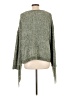 Bibi 100% Polyester Tweed Green Pullover Sweater Size L - photo 2
