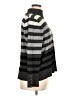 Investments Stripes Gray Turtleneck Sweater Size 1X - photo 4