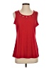 Susan Graver Red Sleeveless Top Size XS - photo 1