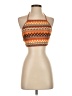 Shein 100% Polyester Orange Sleeveless Top Size XS - photo 1