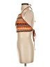 Shein 100% Polyester Orange Sleeveless Top Size XS - photo 5