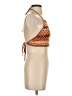 Shein 100% Polyester Orange Sleeveless Top Size XS - photo 4
