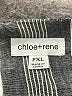 Chloe+Rene Stripes Gray Jumpsuit Size XL (petite) - photo 3
