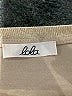 Lola Tan Short Sleeve Blouse Size L - photo 7